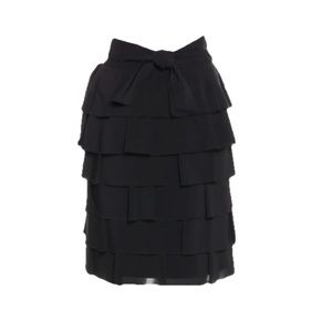 RED VALENTINO  Ruffled Knee-Length Skirt  Size: S